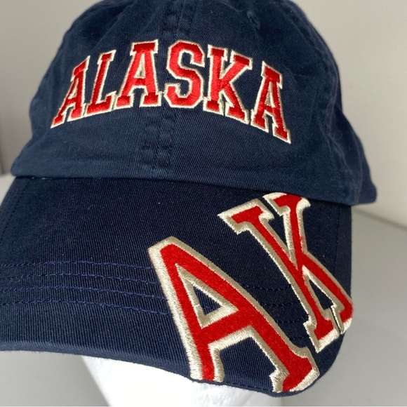 Alaska Logo Embroidered Hat made by Arctic Circle Enterprises, Anchorage… - Picture 2 of 10